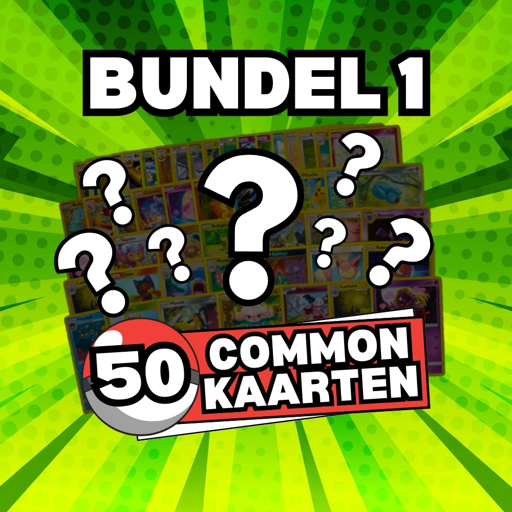 50 POKÉMON Kaarten Bundel
