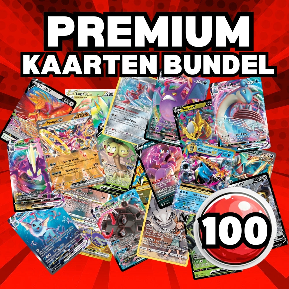 100 POKÉMON Kaarten Bundel