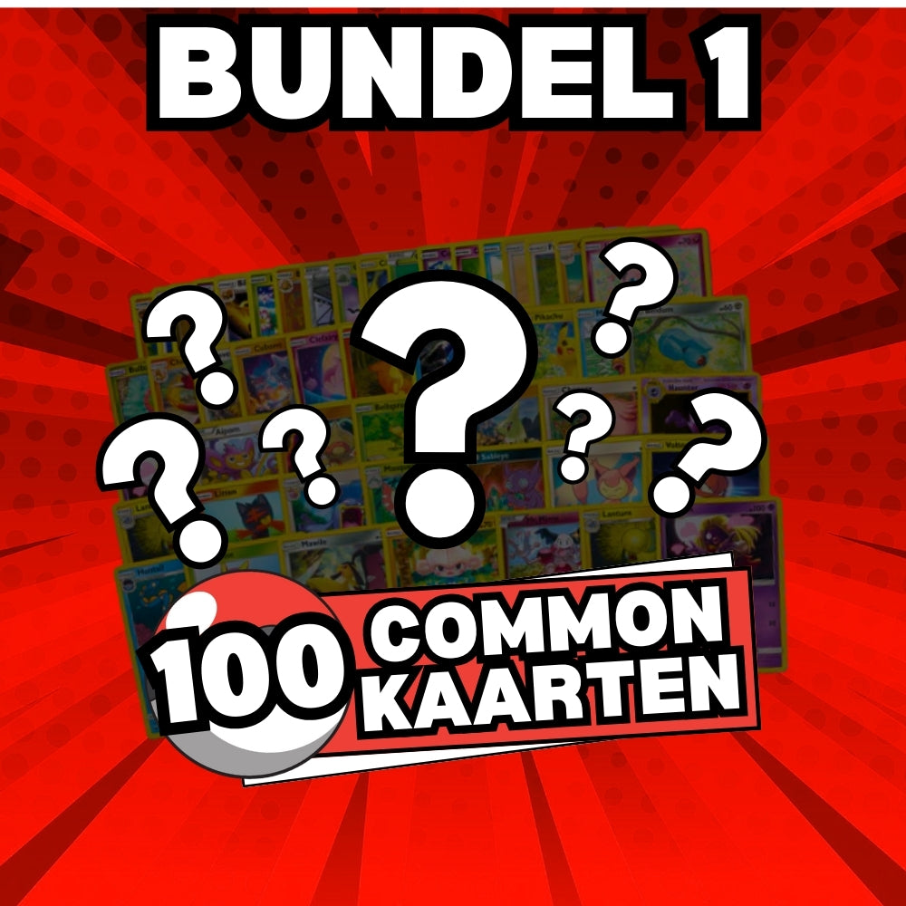 100 POKÉMON Kaarten Bundel