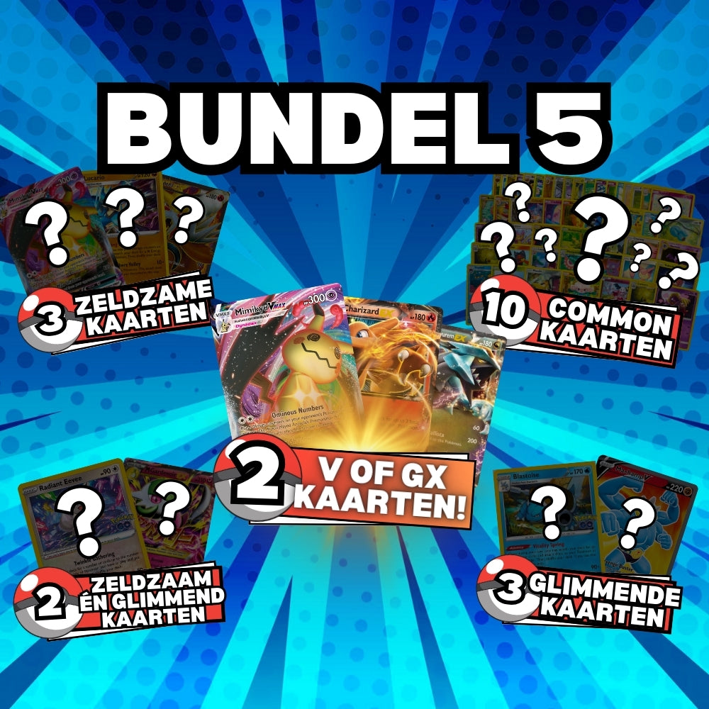 20 POKÉMON Kaarten Bundel